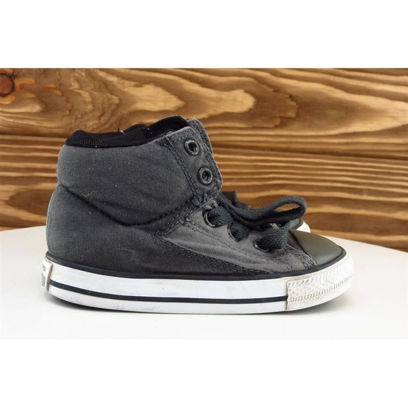 Converse all Star Toddler Boys 7 Medium Gray high top Fabric 6c1504m88 - Picture 3 of 6